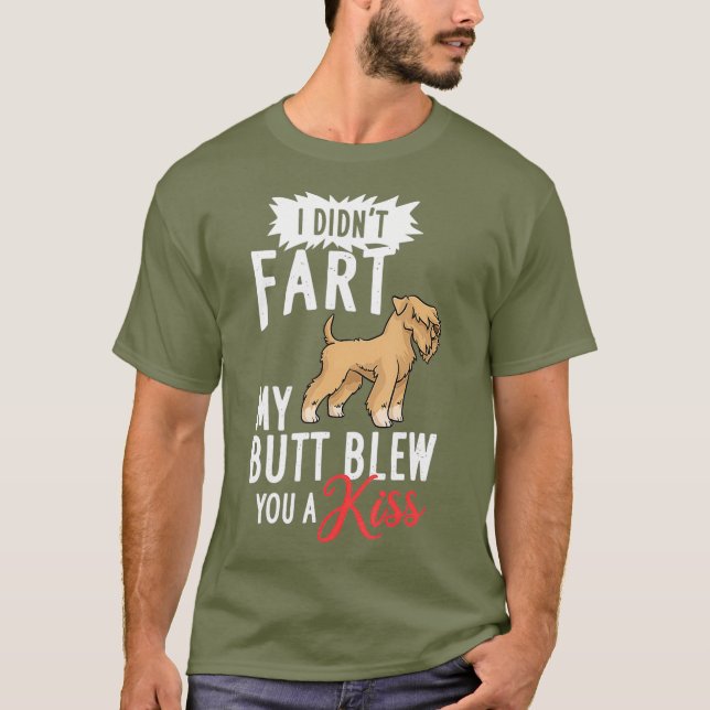 Besitzer der Welpen mit weichem Wheaten Terrier Do T-Shirt (Vorderseite)