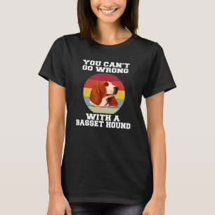 Besitzer des Basset Hound Canu2019t geht mit B fal T-Shirt