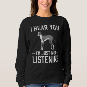 Besitzer des Greyhound Dog Puppies Sweatshirt