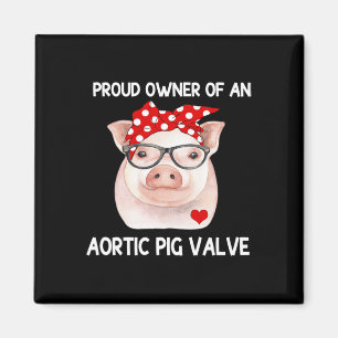 Besitzer einer Aortenschweinenhalle Magnet