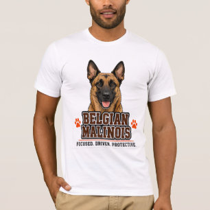 🐾 Besitzer einer belgischen Malinois Familie Stol T-Shirt