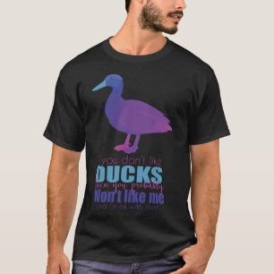 Besitzer eines schwarzen Entenhundes T-Shirt