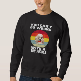 Besitzer eines Toy-Poodles Sie können mit einem ni Sweatshirt