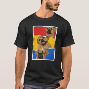 Besitzer Hund Süß Hund Besitzer Tier Pop Puggle T-Shirt