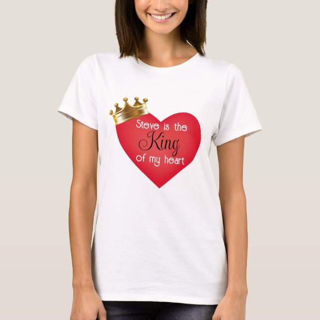Besitzer meines Herzens - T - Shirt für Frauen (Vorderseite)