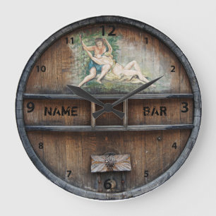 Besitzer oder Kunde einer Bar oder eines Pubs Uhr