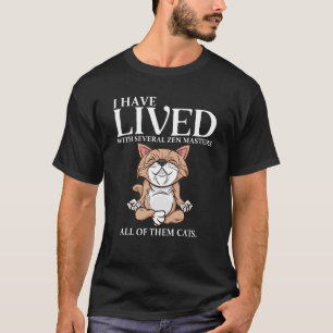 Besitzer von Katzen Buddhist Yoga Zen Meditation S T-Shirt