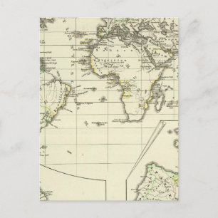 Besitzungen der Spanier Postkarte