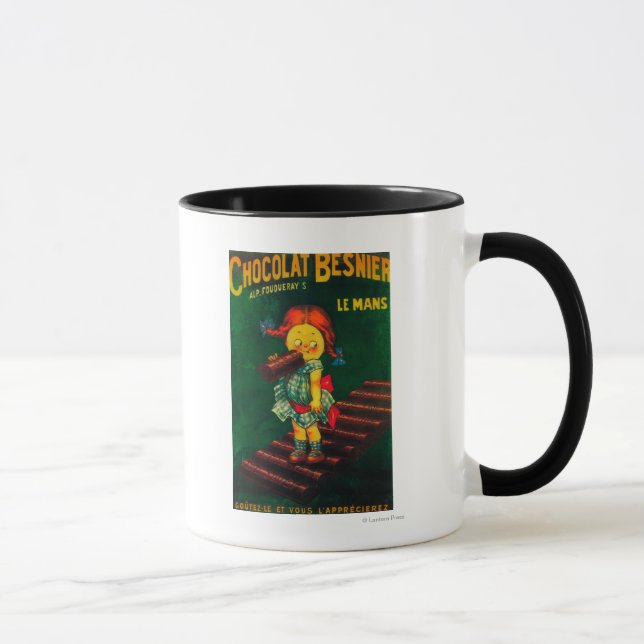 Besnier Chocolate Promotionposter Tasse (Rechts)