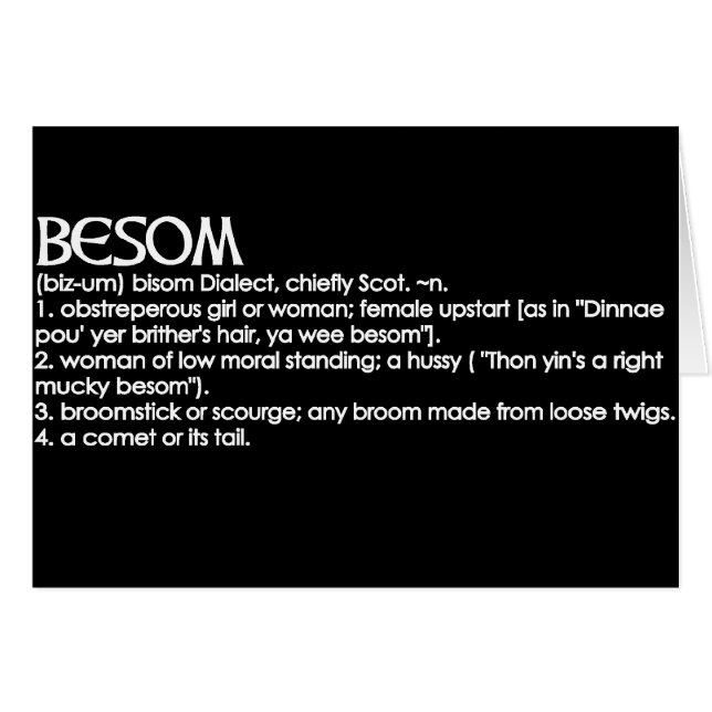 Besom (Vorderseite (Horizontal))