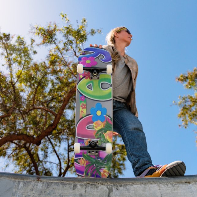 Besondere Anlass Happy Birthday Skateboard (Außenbereich 1)