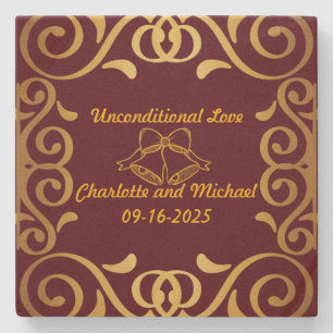 Besondere Anlass Marble Untersetzer