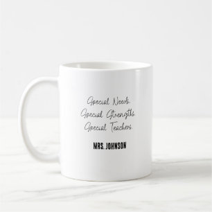 Besondere Bedürfnisse besondere Stärken besondere Kaffeetasse