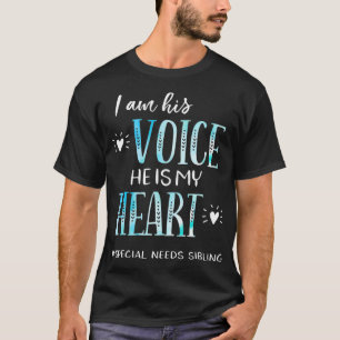 Besondere Bedürfnisse Geschwister Bruder Autismus T-Shirt