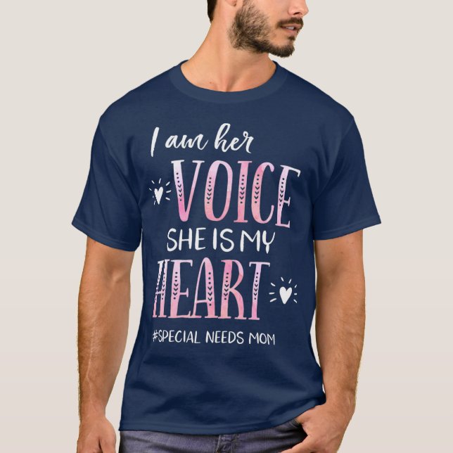 Besondere Bedürfnisse Mama Apparel Autismus ADHD D T-Shirt (Vorderseite)