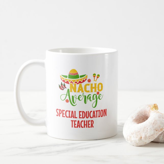 Besondere Bildung Lehrerbewertung Kaffeetasse (Mit Donut)