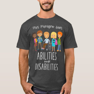 Besondere Bildung Paraprofessional T-Shirt