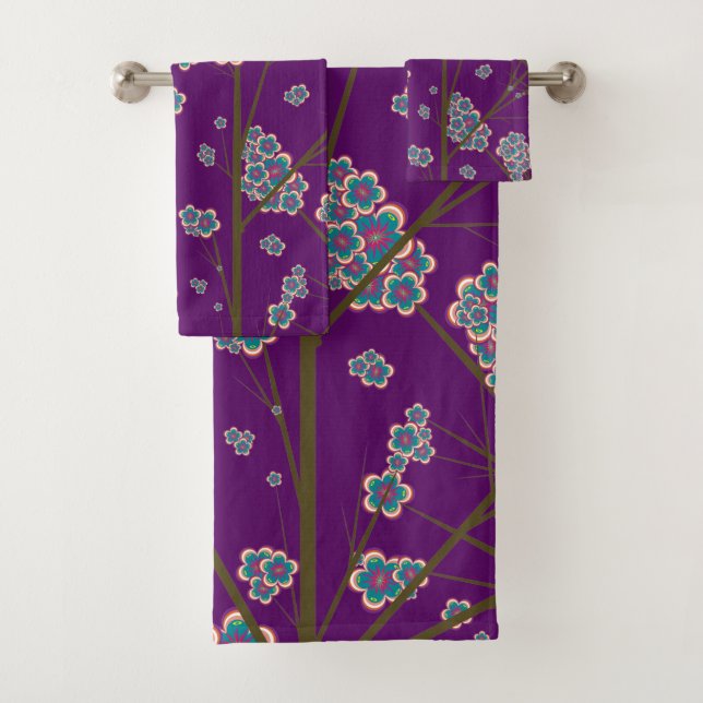 Besondere Branchen Amethyst Badetuch Set (Insitu)