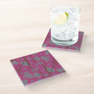 Besondere Branchen Boysenberry Glass Untersetzer