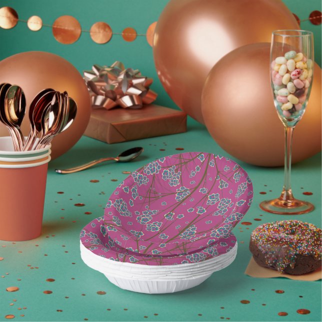 Besondere Branchen Boysenberry Paper Bowls Pappteller (Multi)