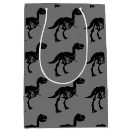 Besondere Dinosaurier-Skelettbeutel Mittlere Geschenktüte