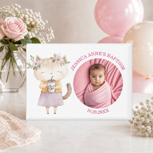 Besondere Foto Mädchen-Taufgeschenke Magnet