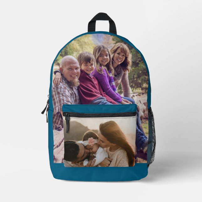 Besondere FotoCollage Bedruckter Rucksack (Vorderseite)