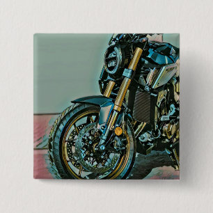 Besondere Geschenke für Motorradfahrer Button