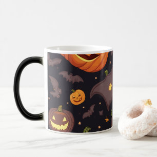 besondere Halloween-Design-Tasse Verwandlungstasse