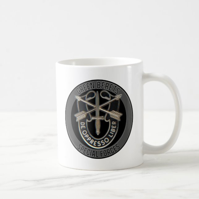 Besondere Kräfte GB Kaffeetasse (Rechts)