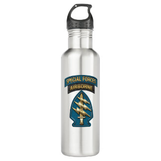 Besondere Kräfte SSI Wasserflasche  Edelstahlflasche