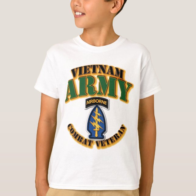 Besondere Kräfte Vietnam - Kampf-Tierarzt T-Shirt (Vorderseite)