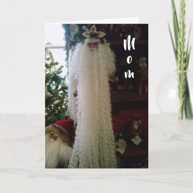 ****BESONDERE MAMA**** BEI CHRISTMAS FEIERTAGSKARTE (Vorderseite)