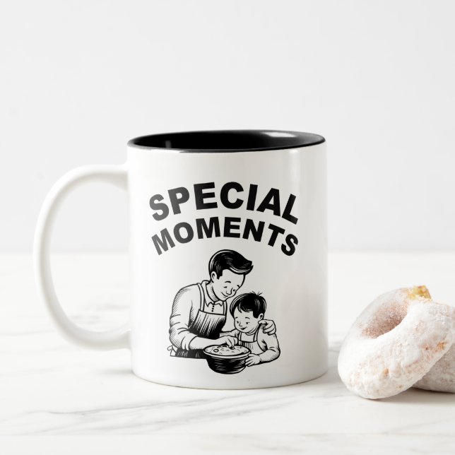 Besondere Momente Tasse des Vaters (Mit Donut)