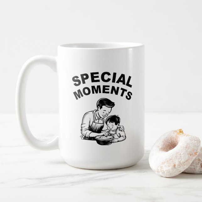 Besondere Momente Tasse des Vaters (Mit Donut)