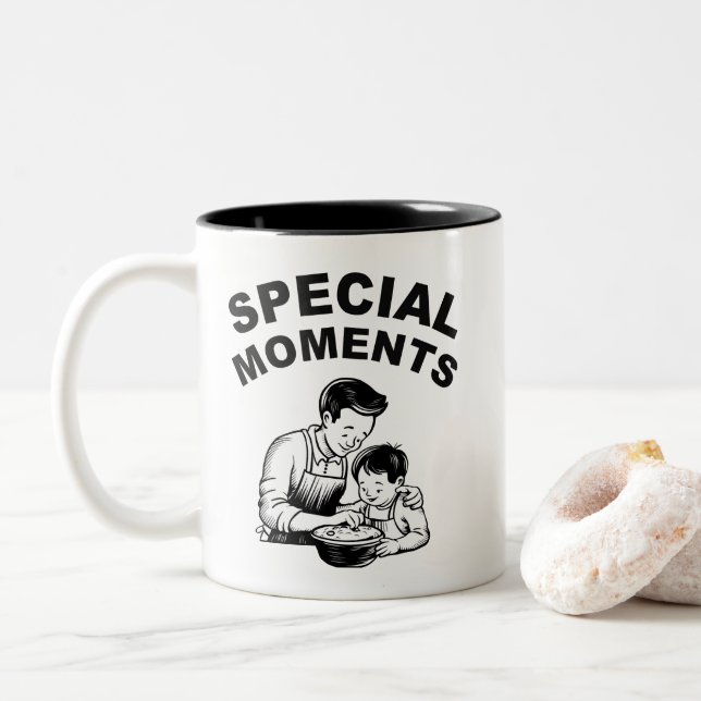 Besondere Momente Tasse des Vaters (Mit Donut)