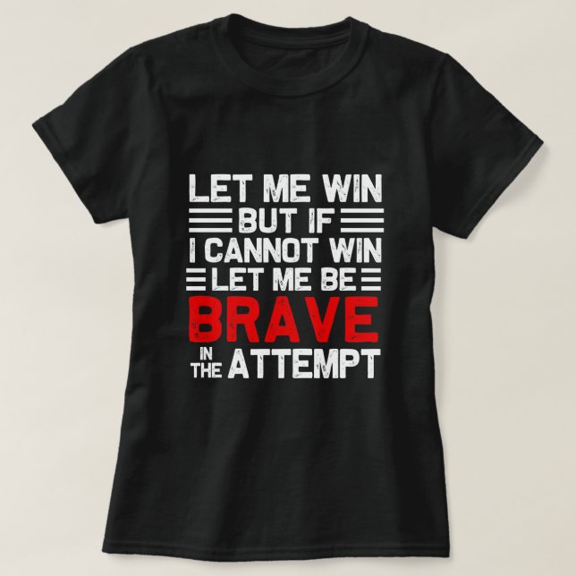 Besondere Olympia Ließ mir gewinnen T-Shirt (Design vorne)