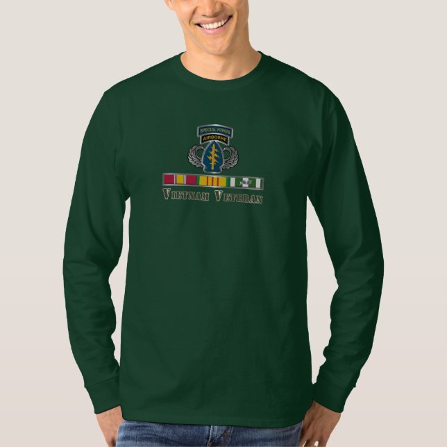 Besondere Operationen Vietnam Veteranen T-Shirt (Vorderseite)