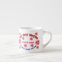 BESONDERE TASSE FÜR DIE MAMA