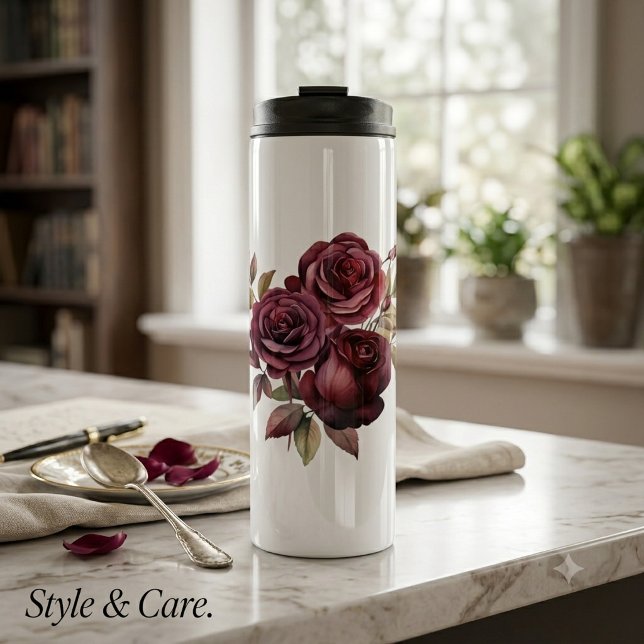 Besondere Thermosbecher (Floral Rose Signature Thermal Travel Tumbler)