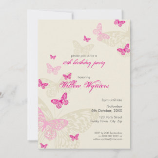 BESONDERE VERANSTALTUNG: Schmetterlinge 4P Einladung