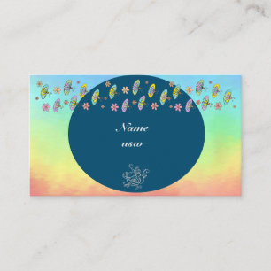 Besondere visitenkarte