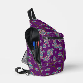 Besondere Zweige Amethyst Sling Bag