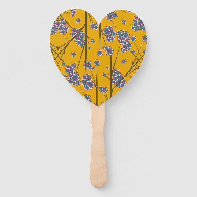 Besondere Zweige Handfans Fächer (Vorderseite)
