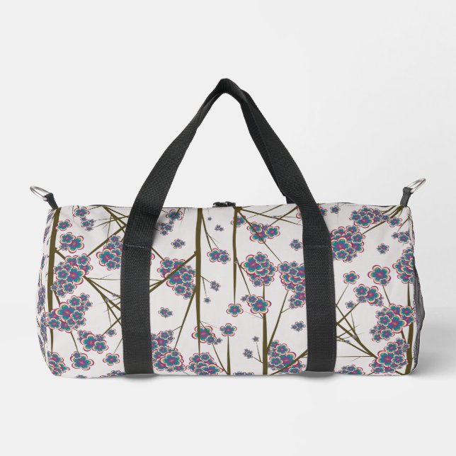 Besondere Zweige Kleine Duffeltasche Duffle Bag (Vorderseite)