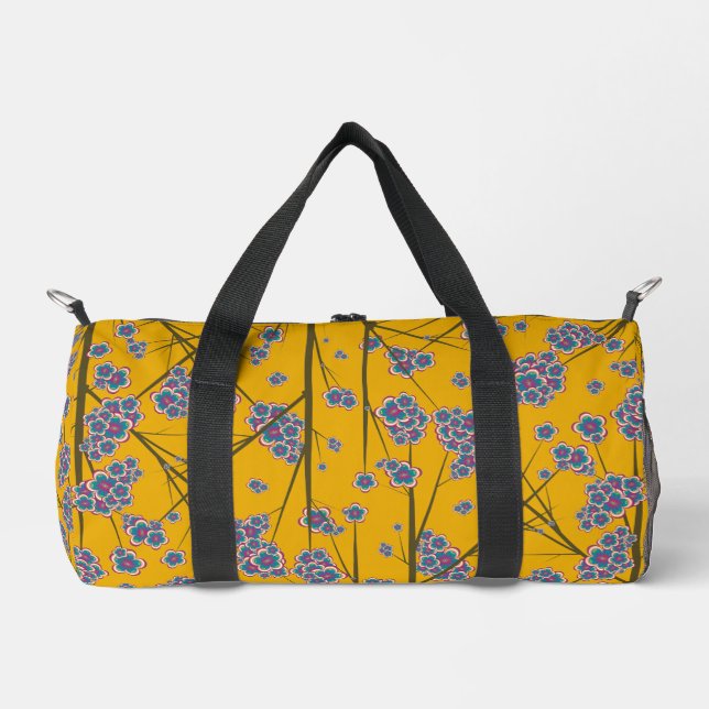 Besondere Zweige Kleine Duffeltasche Duffle Bag (Vorderseite)