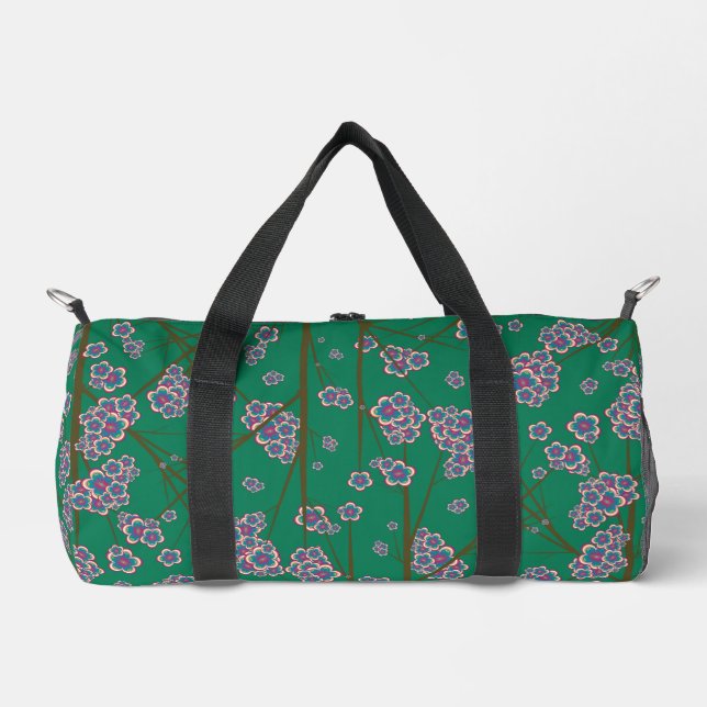 Besondere Zweige Kleine Duffeltasche Duffle Bag (Vorderseite)