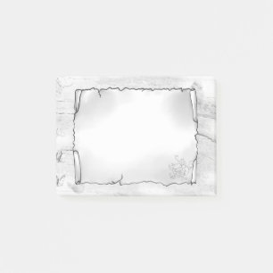 Besonderer  post-it klebezettel