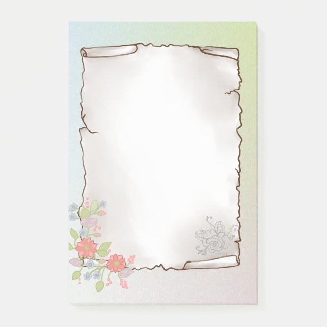 Besonderes  post-it klebezettel (Vorderseite)