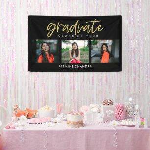 Besonders Cooles, EDITABLE FARBBanner für Abschlus Banner